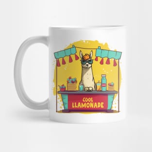 Cool Llamonade - Cute and Funny Llama Lover Design Mug